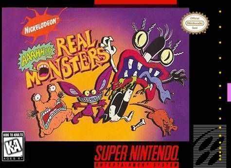 Aaahh!!! Real Monsters SNES