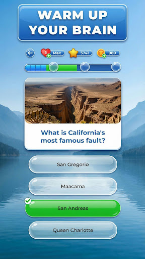 IQ & brain test: Triviascapes screenshot