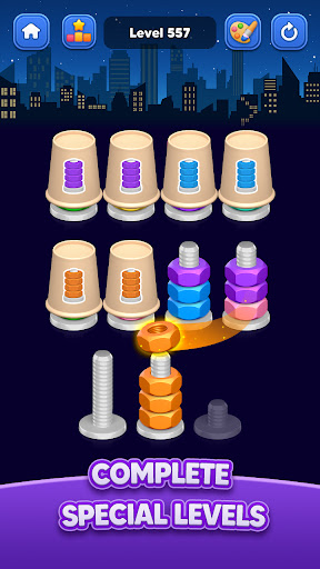 Nut Sort: Color Match Game screenshot