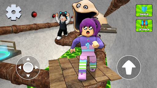 Prison Parkour: Worm Race screenshot