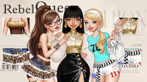 Rebel Queen: Dress Up Games screenshot