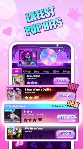 Rhythm Tiles: Pop Songs screenshot