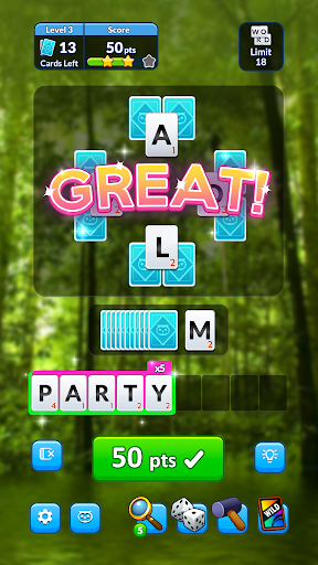 Wordscapes Solitaire screenshot